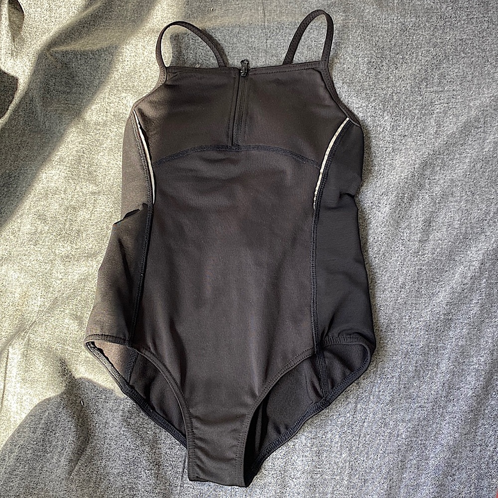Capezio black leotard